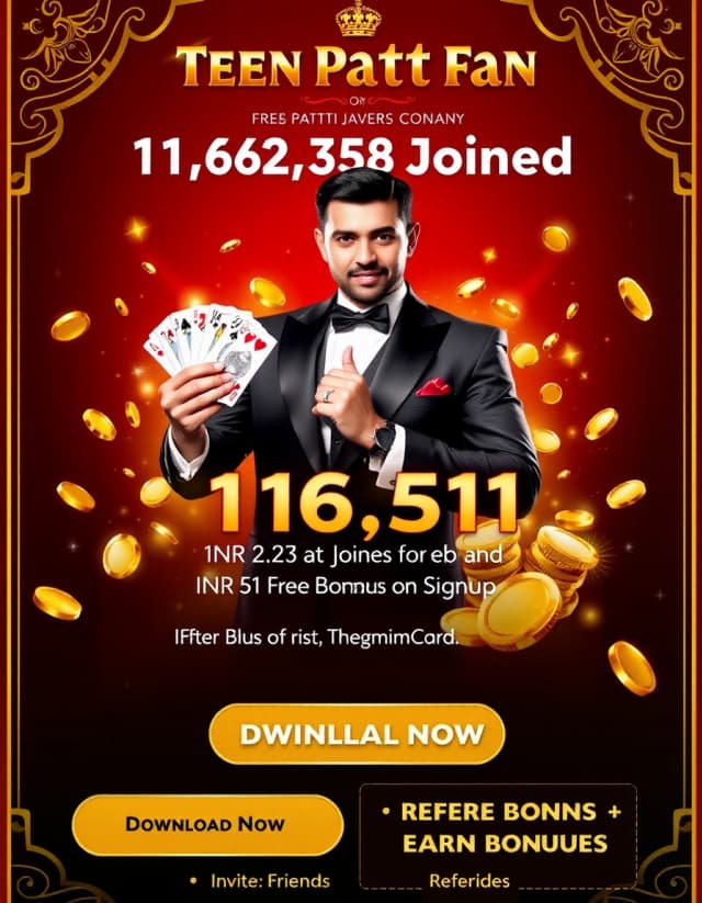 Teen Patti Fan Banner